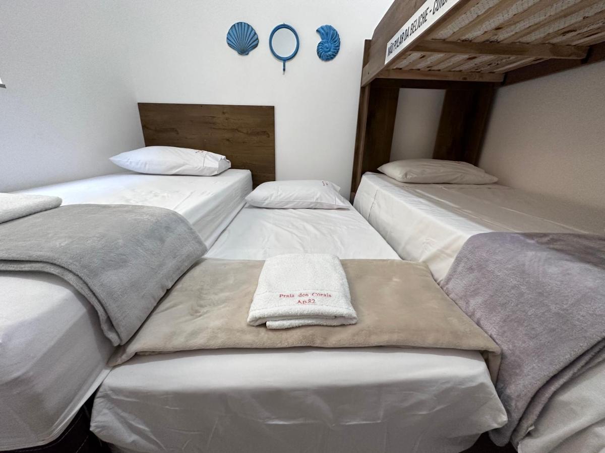 Апартаменты Promocao No Pedacinho Do Paraiso - Cond Praia Dos Corais - 200M Praias C Vermelha E Muta, Prox Cabana Dos Corais - Apto Terreo, 2 Quartos Com Ar-Condicionado, Area Gourmet Com Churrasqueira, Cozinha Completa, Wi-Fi 200 Mbps Порту-Сегуру Экстерьер фото