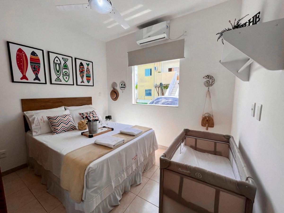 Апартаменты Promocao No Pedacinho Do Paraiso - Cond Praia Dos Corais - 200M Praias C Vermelha E Muta, Prox Cabana Dos Corais - Apto Terreo, 2 Quartos Com Ar-Condicionado, Area Gourmet Com Churrasqueira, Cozinha Completa, Wi-Fi 200 Mbps Порту-Сегуру Экстерьер фото